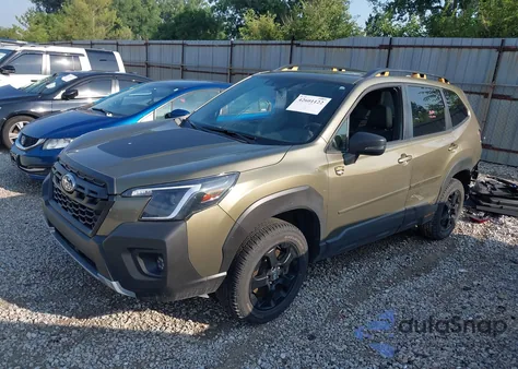 2022 Subaru Forester Wilderness из США, поврежденный, VIN JF2SKAMCXNH525719